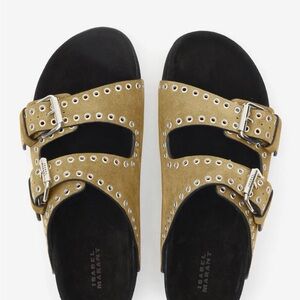 Isabel Marant Lennyo Buckle Sandals